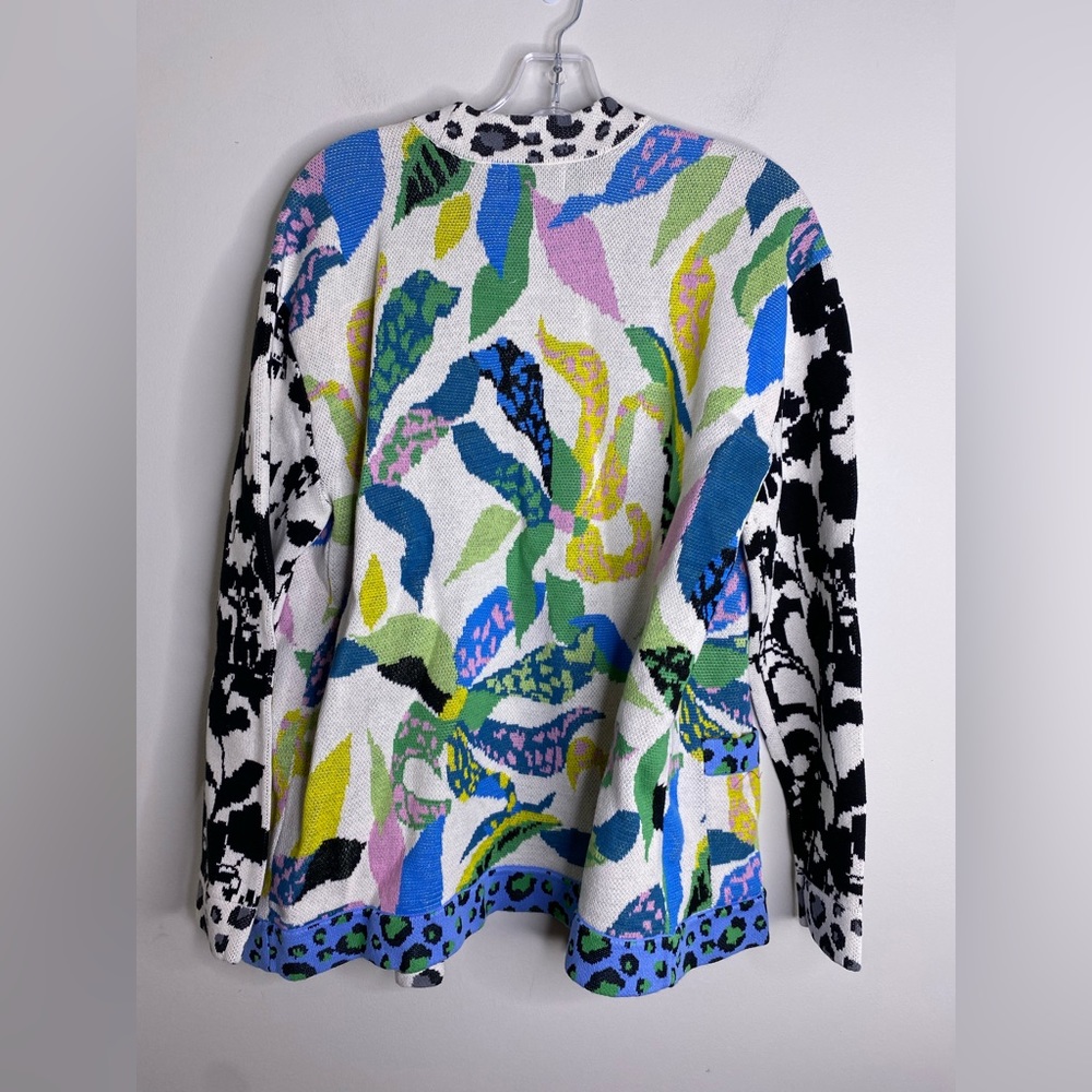 Anthropologie Maeve Savannah Contrast Cardigan - Picture 6 of 9